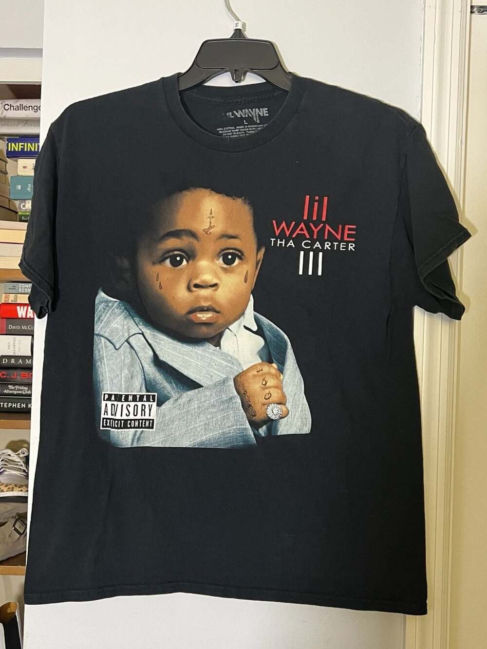 Lil Wayne Tha Carter III Album Cover Graphic T-Shirt